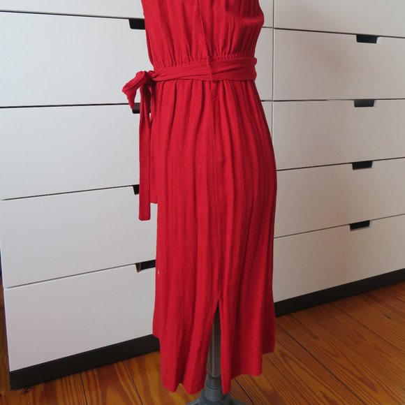 Universal Thread Red Button Down Dress Size XS BNWT - Picture 4 of 9